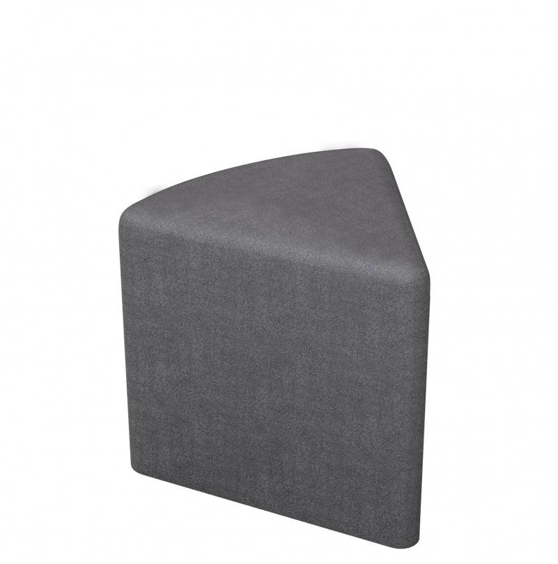 Пуф трикутний каркасний (тканина), 470х470х450 мм ("ЛЕОНТЕК") (54306)